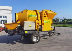 Concrete Mixer With Pump