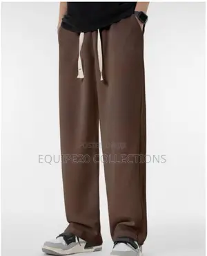 Brown Baggy Joggers