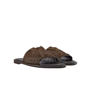 Original Louis Vuitton Leather Sandals Available in Store