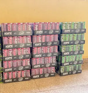 Hype Buzz Mojito Energy Drink 250ml X 24 Cans | Mixed Tray - 12 Each