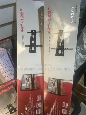 Tv Wall Mount Tilt Up and Down 120”+ Free Delivery Today Only