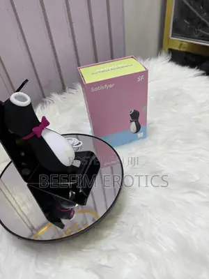 Satisfyer Penguin Sucker Vibrator Air Pulse Clitoral Stimulator