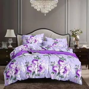 Classy Set of Duvet Bedsheet and 4 Pillowcases