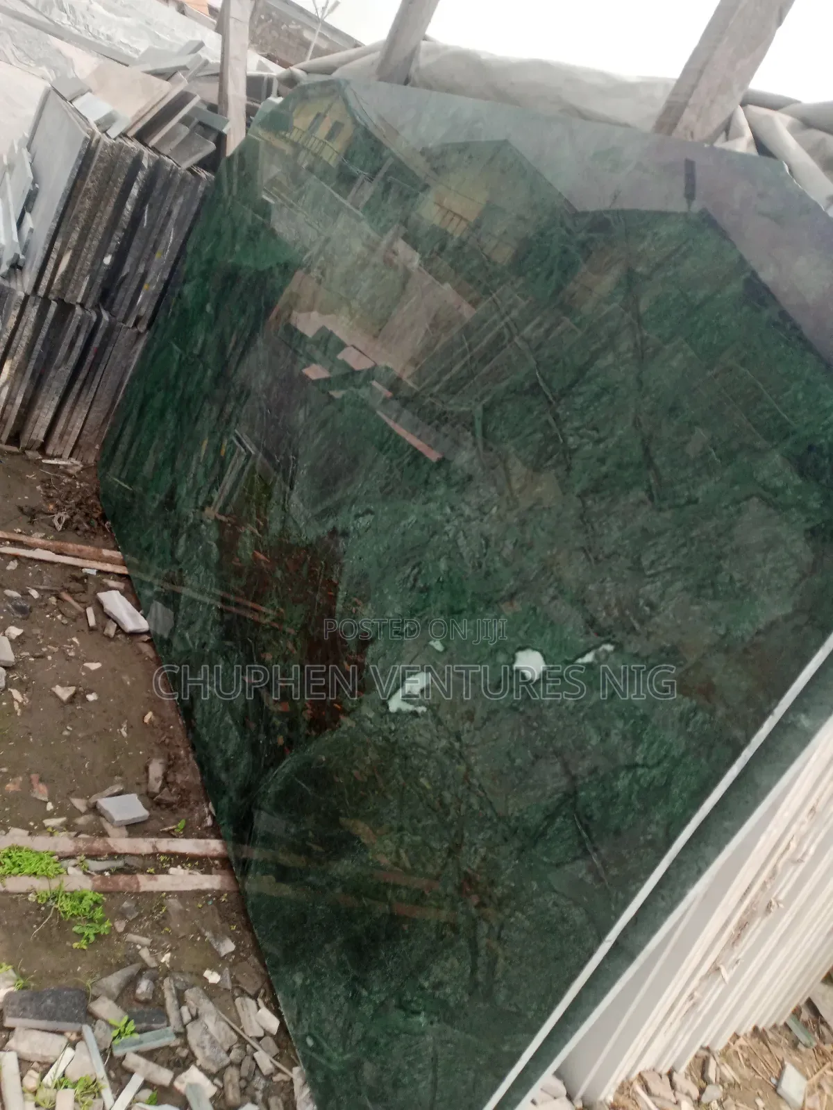 Green Marble Slab