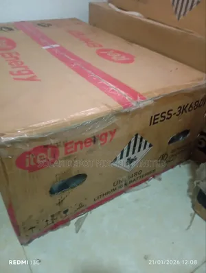 Itel 3.6kw Inverter With 8kwh All In One Solar Generator