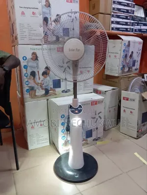 16" Solar Standing Fan