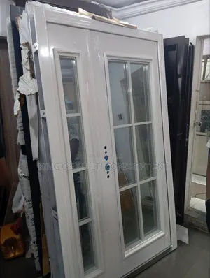 4ft Anteroom Grey French Glass Door