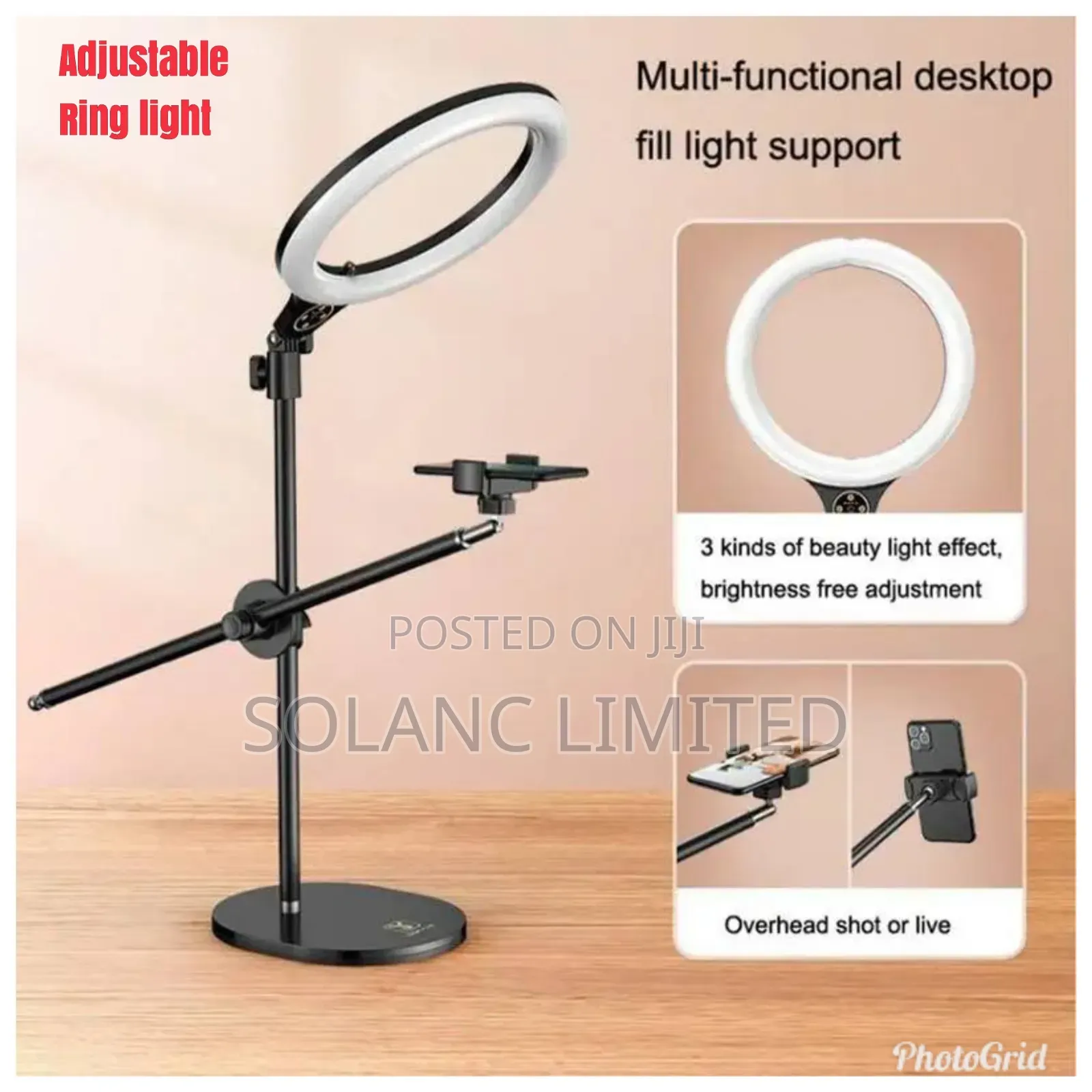 Adjustable Ring Light