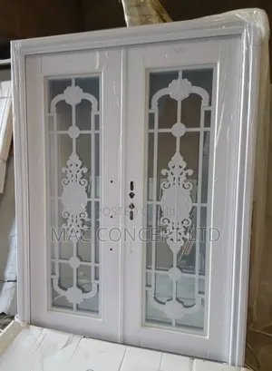 White France Glass 5ft by 7ft