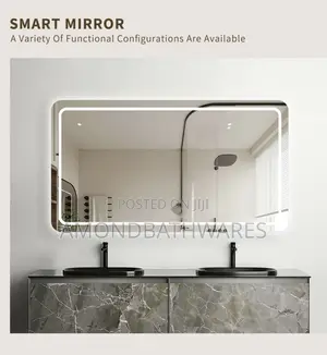 120 by 70cm Front Led Mirror