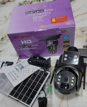Intelligent Solar Hd Camera Ubox or V380 Wireless