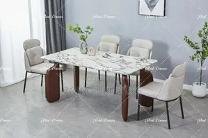 Imported New Model Turkish Luxury Dining Table and Chairs