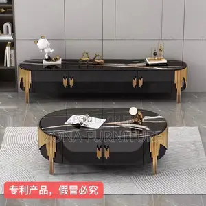 Imported Luxury Complete Set of Tv Console (Tv Stand) and Center Table