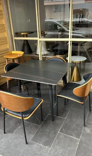 Dining Set; A Table and 4 Chairs