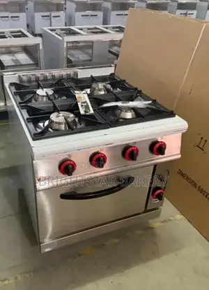 4 Burner Gas Cooker With Oven