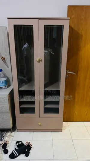 Stylish and Classy 32 by 6 Wardrobe With Glass Doors