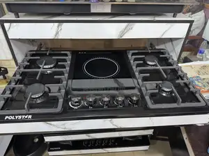 Polystar Inbuilt 5 Burner Gas Top