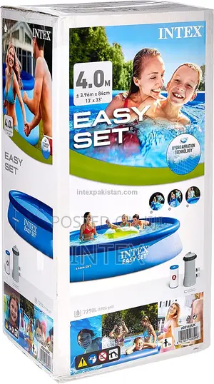 Intex Easy Set Swimming Pool With Filter Pump (13' X 33")