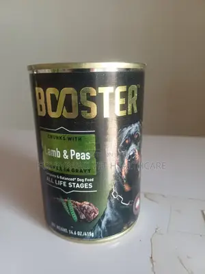Booster Lamb and Peas Can Food