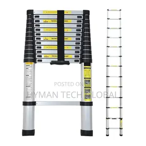 4.1m Aluminum Folding Telescopic Ladder