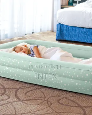 Intex Kids Travel Bed With Hand Pump ( 42in X 66in X 10in )