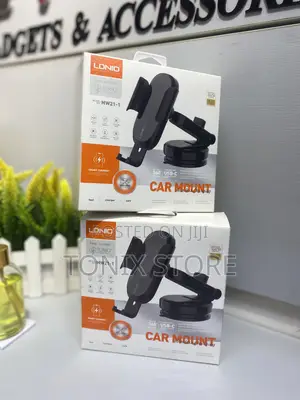 Ldnio Car Phone Holder With 15w Wireless Charging