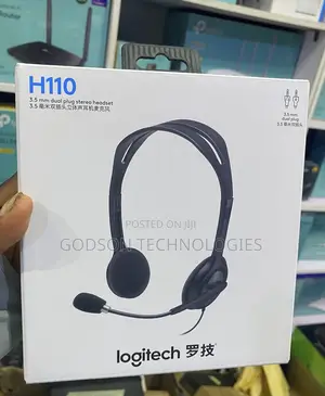 Logitech H110 Stereo Headset With Mic