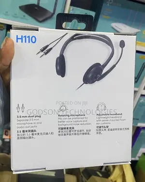 Logitech H110 Stereo Headset With Mic