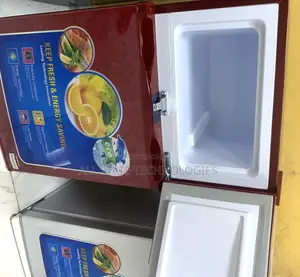 Space Saving Polystar 90l Double Door Refrigerator