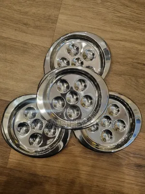 Snail/Mushrooms Escargot Plate Stainless Steel 6 Holes