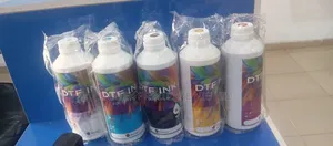 Rainjet Dtf Ink 1liter ( White, Bk, Cyan, Magenta, Yellow)