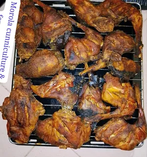 Oven Dried Rabbit Meat | Spicy Oven-Dried | Morola Cunniculture