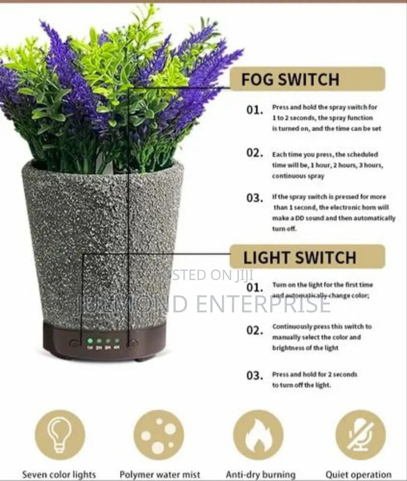 Flower Vase Aroma Diffuser