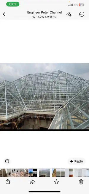 Light Gauge Roof Profile , Omega Profile Installation