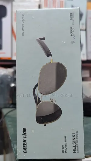 Green Lion Helsinki Smart Glasses - Black