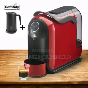 Caffitaly Capsule Coffee Machine + Free Milk Frother