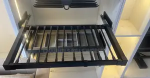 90cm Pullout Cabinet Trouser Rack