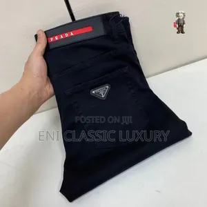 Prada Luxury Men's Jeans Well Banded Package