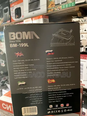 Boma Pressure Steam Industrial Electric Iron 2400watts