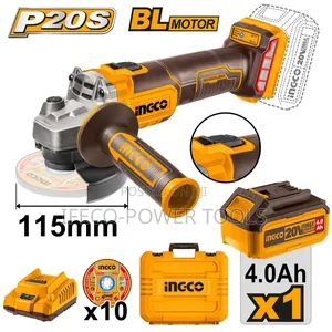 Ingco 20v Cordless Angle Grinder.