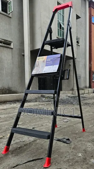 A-frame Ladder 6 Step Black