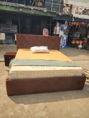 6by6 Brand New Padded Bed Stand