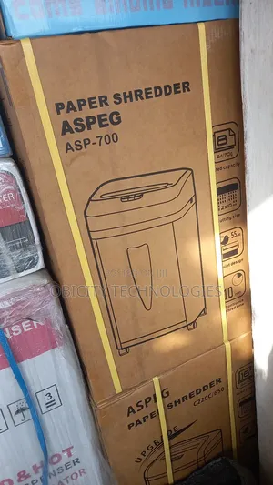 Aspeg Paper Shredder Asp 700