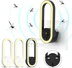 Ultrasonic Pest Repeller 4 Packs Plug in Pest Control With Night Light