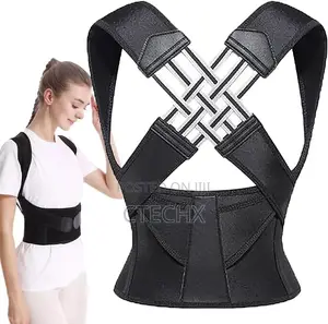 Adjustable Back Posture Corrector - Unisex Support for Neck Shoulder