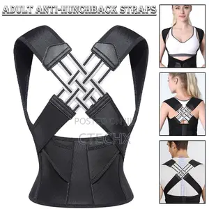 Adjustable Back Posture Corrector - Unisex Support for Neck Shoulder