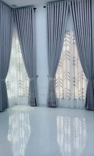 High Quality Gray Turkish Curtains