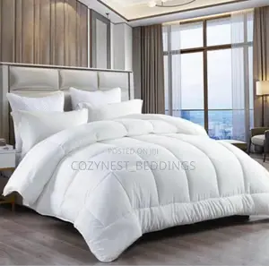 White Duvet Set – 100% American Cotton Hotel Bedding (4x6)