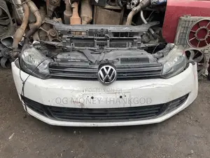 Front Bumper And Headlights Volkswagen Golf 6