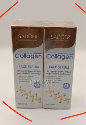 Sadoer Collagen Face Serum Facial Essence Liquid Firming Moisturizing